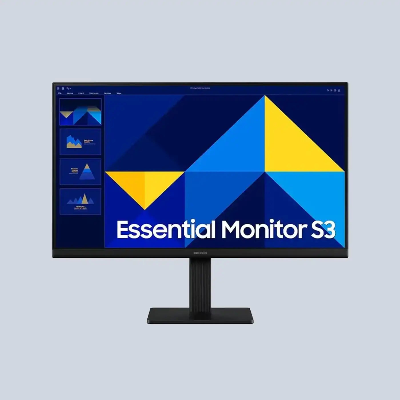 Samsung S3 S27D300GAM 27" IPS FHD 100Hz 5ms Eye Saver Mode Essential Monitor product photo