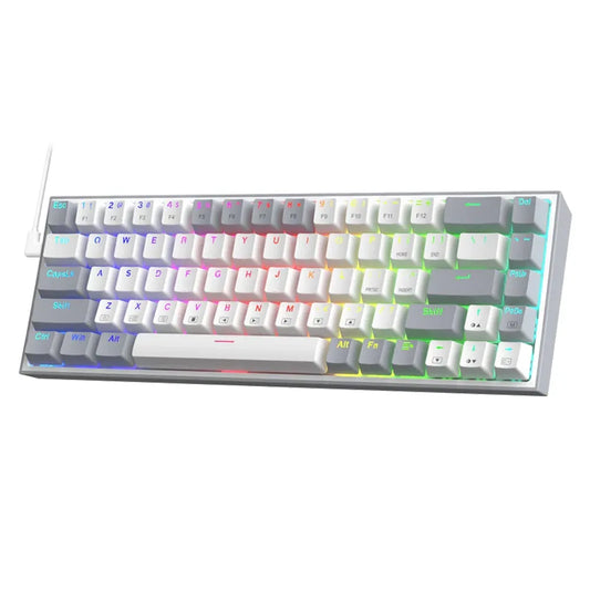 CASTOR K631 Grey 65% Wired RGB Gaming Keyboard