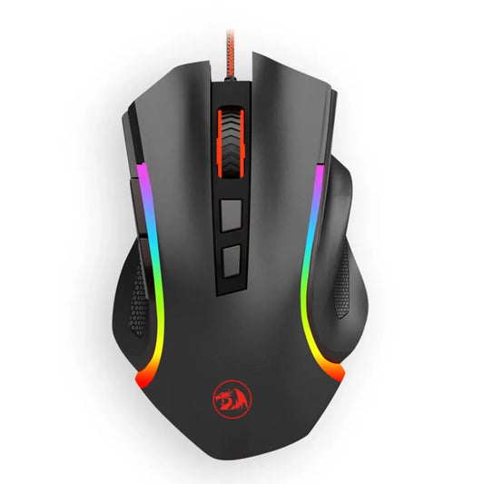 M607 Griffin Black USB Wired RGB Gaming Mouse
