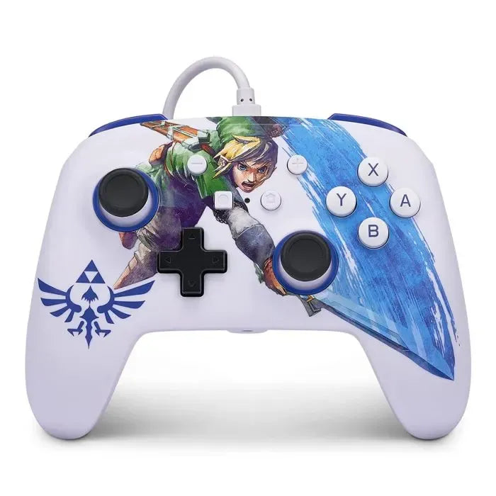 PowerA Nintendo Switch Enhanced Wired Controller - Master Sword Attack Zelda