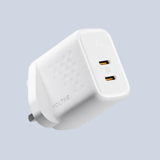 Voltme Revo 35 Duo Lite Wall Charger 35W White