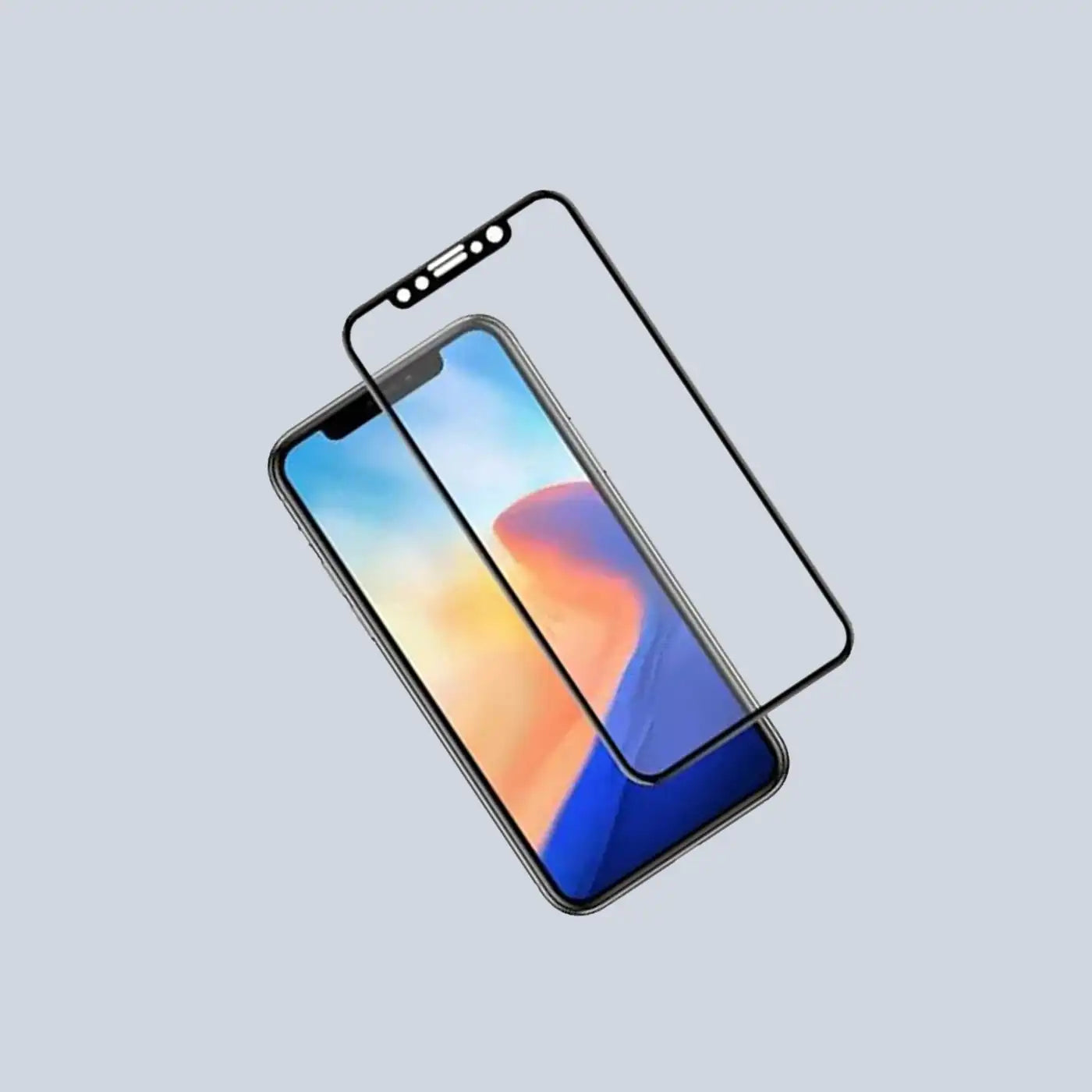 ⁦Green Lion iPhone 11 Pro 3D Silicone + HD Glass Screen Protector⁩