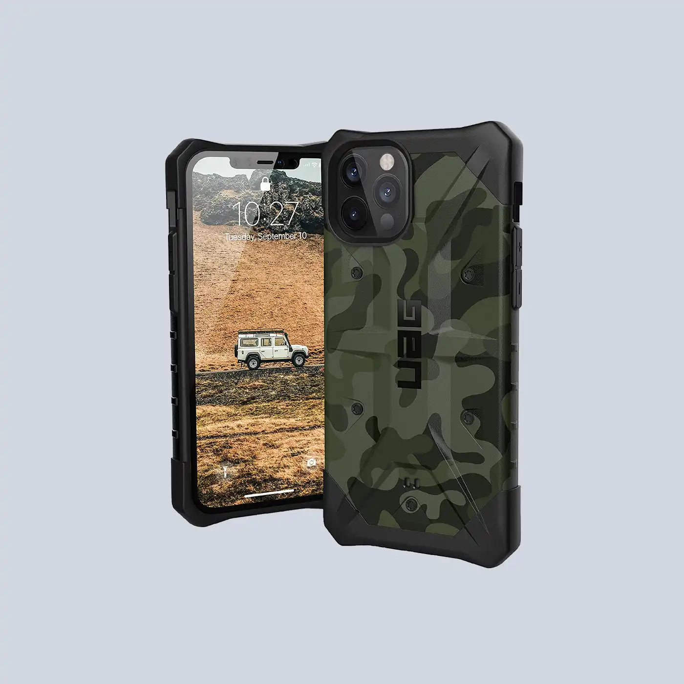 ⁦UAG Pathfinder Series Case iPhone 12 Pro Max (Forest Camo)⁩