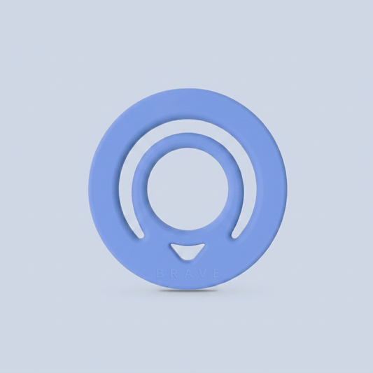 Brave Grip Magnetic Ring Finger Holder Blue product photo