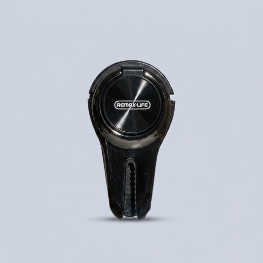 Remax RL-BK01 Car Vent Phone Ring Stand - Black product photo
