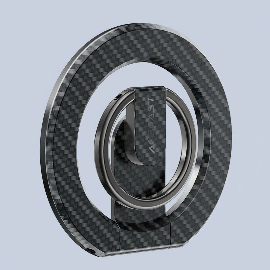Acefast Magnetic Phone Ring Holder E25-Black product photo
