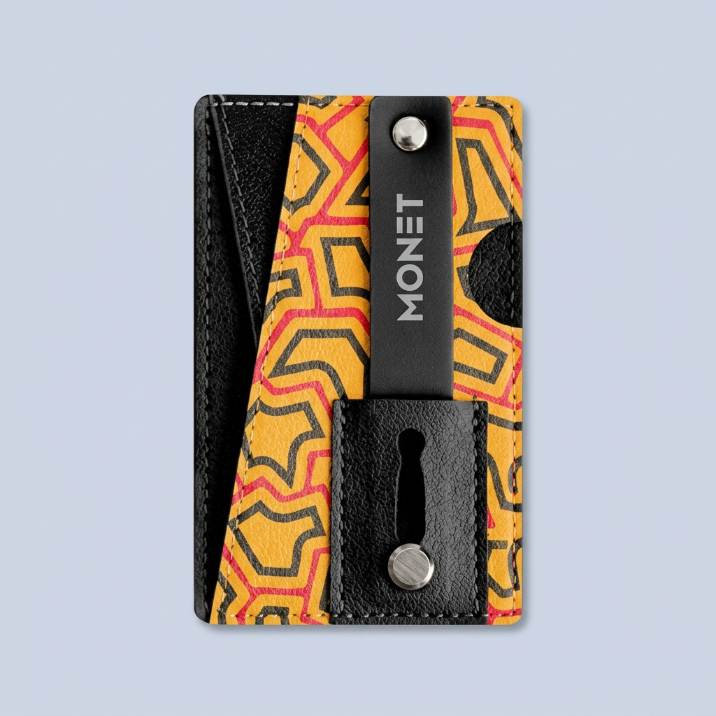 Monet Wallet Kickstand - Giraffe product photo