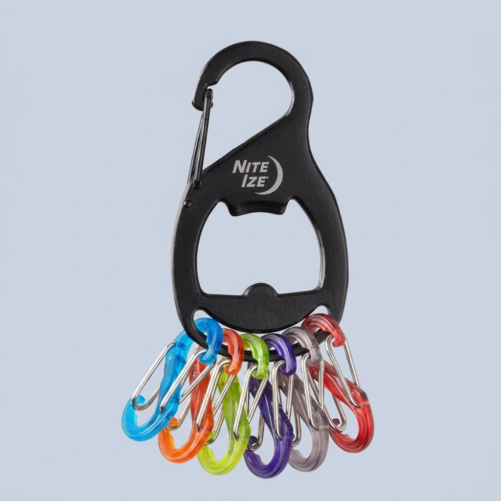 Niteize KeyRack+™ S-Biner® Black product photo
