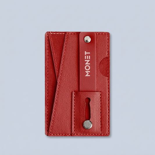 Monet Wallet Kickstand - Red product photo