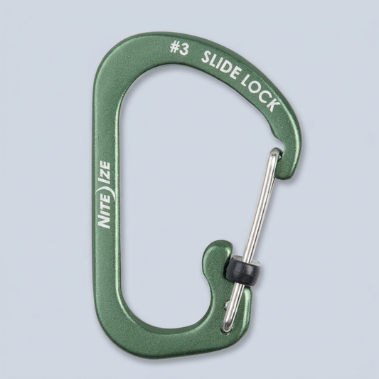 Niteize Size-3 S-Biner SlideLock Carabiner- Green product photo