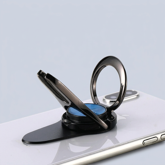 Remax RL-BK01 Car Vent Phone Ring Stand - Blue product photo