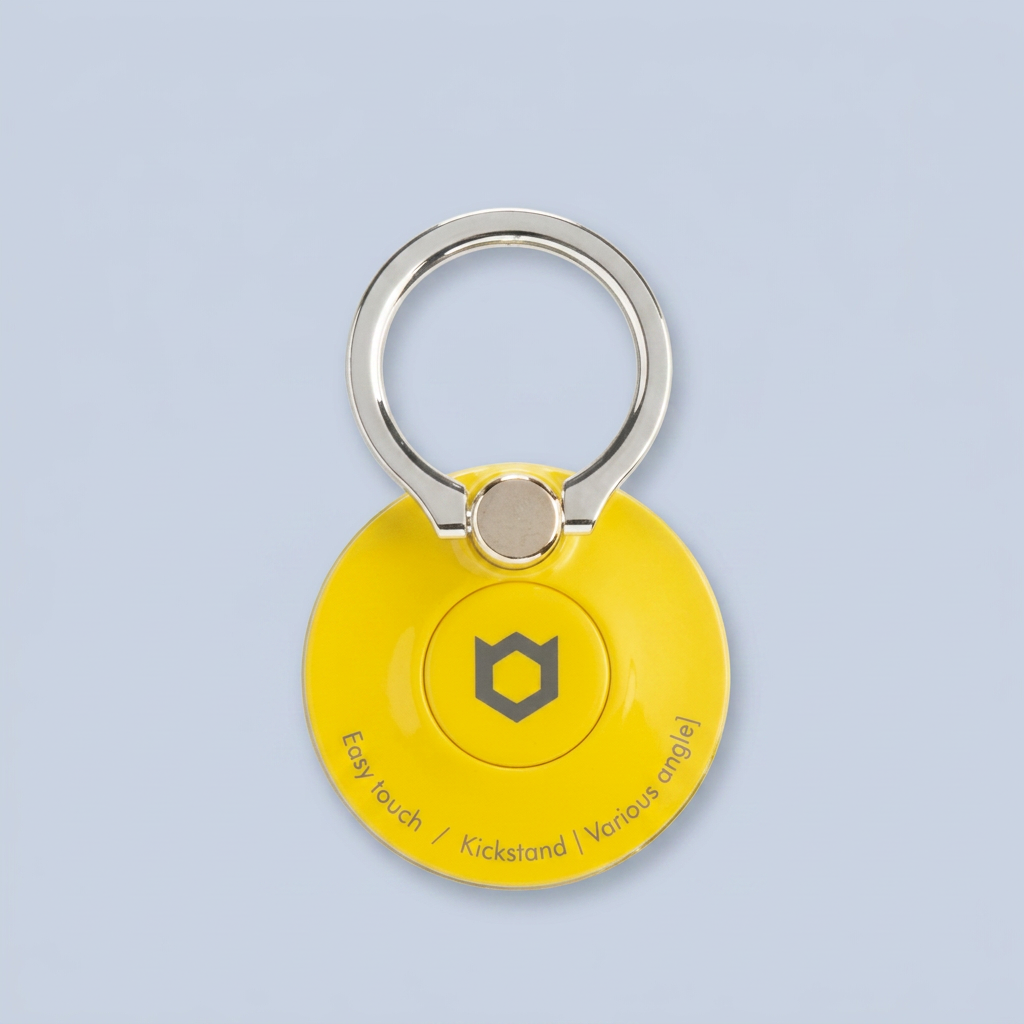 Hamee Finger Ring Holder - Yellow product photo