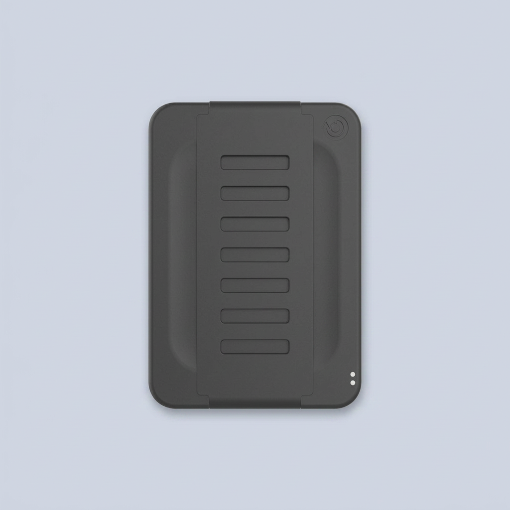 Grip2u Wallet Attachment Magsafe Grip Black