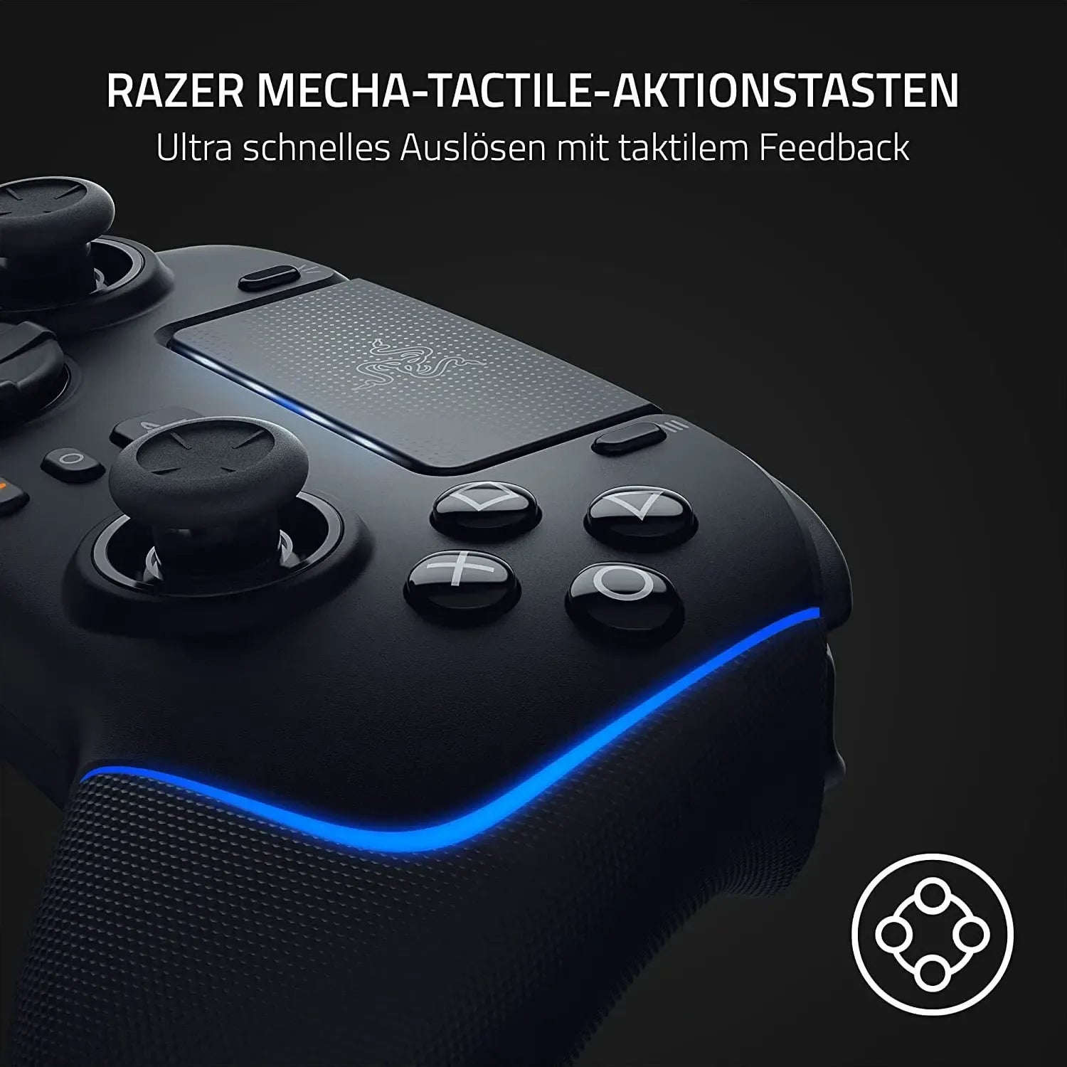 Razer Wolverine Pro Wireless Gaming Controller for PS5 - Black