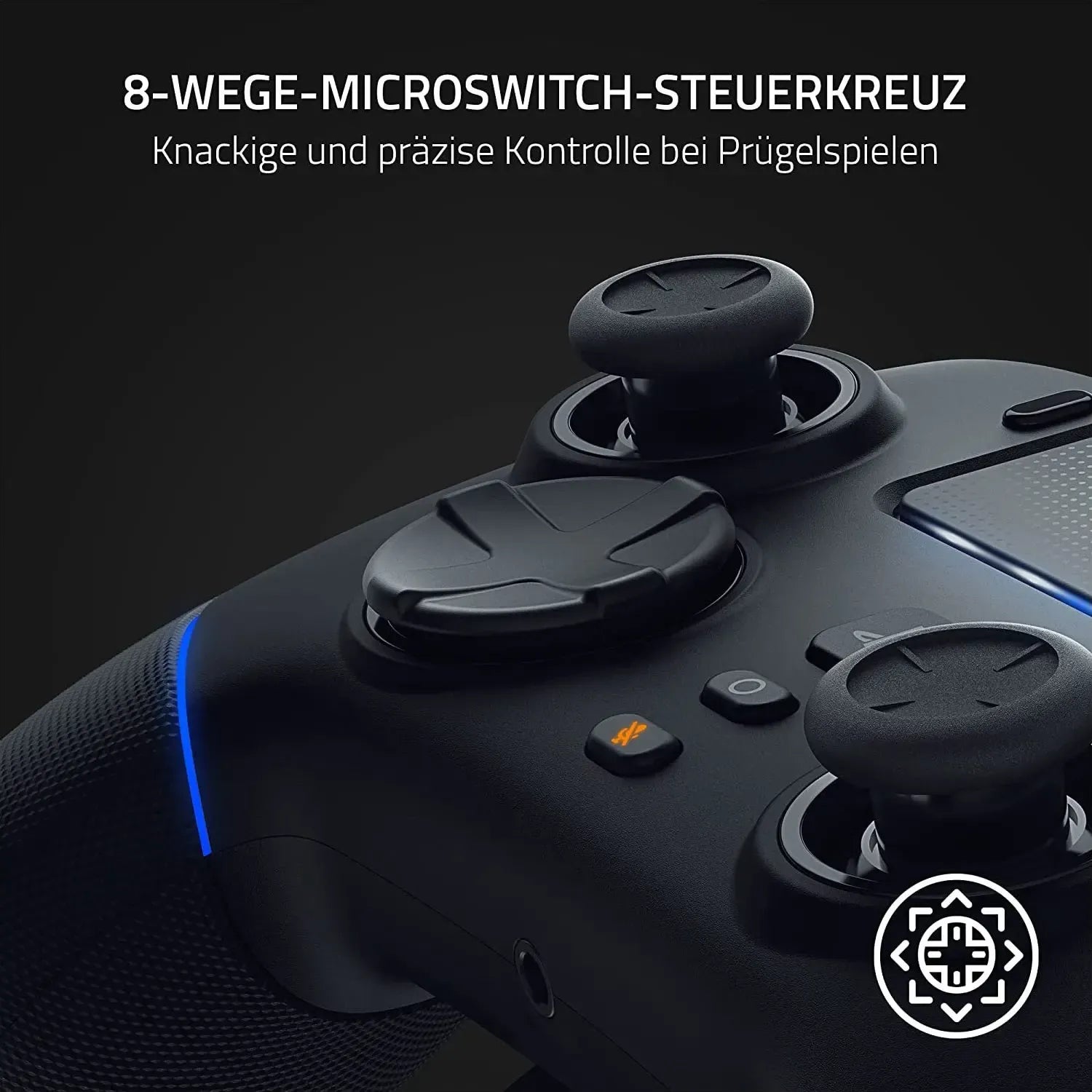 Razer Wolverine Pro Wireless Gaming Controller for PS5 - Black