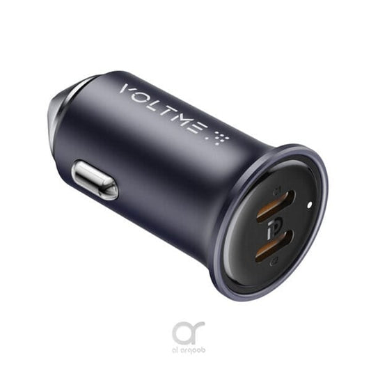 Voltme Cazo 30 CC Car Charger 30W Metallic Blue