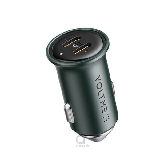 Voltme Cazo 30 CC Car Charger 30W England Green