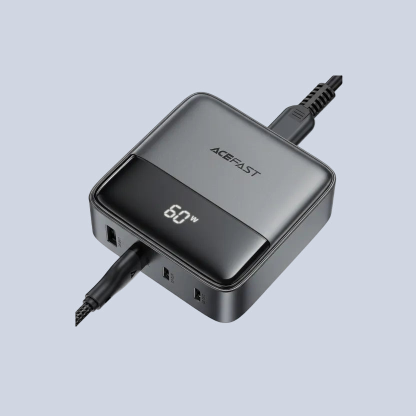 Acefast Desktop Power Station Z6 PD65W GaN 2xUSB-C+2xUSB-A UK product photo
