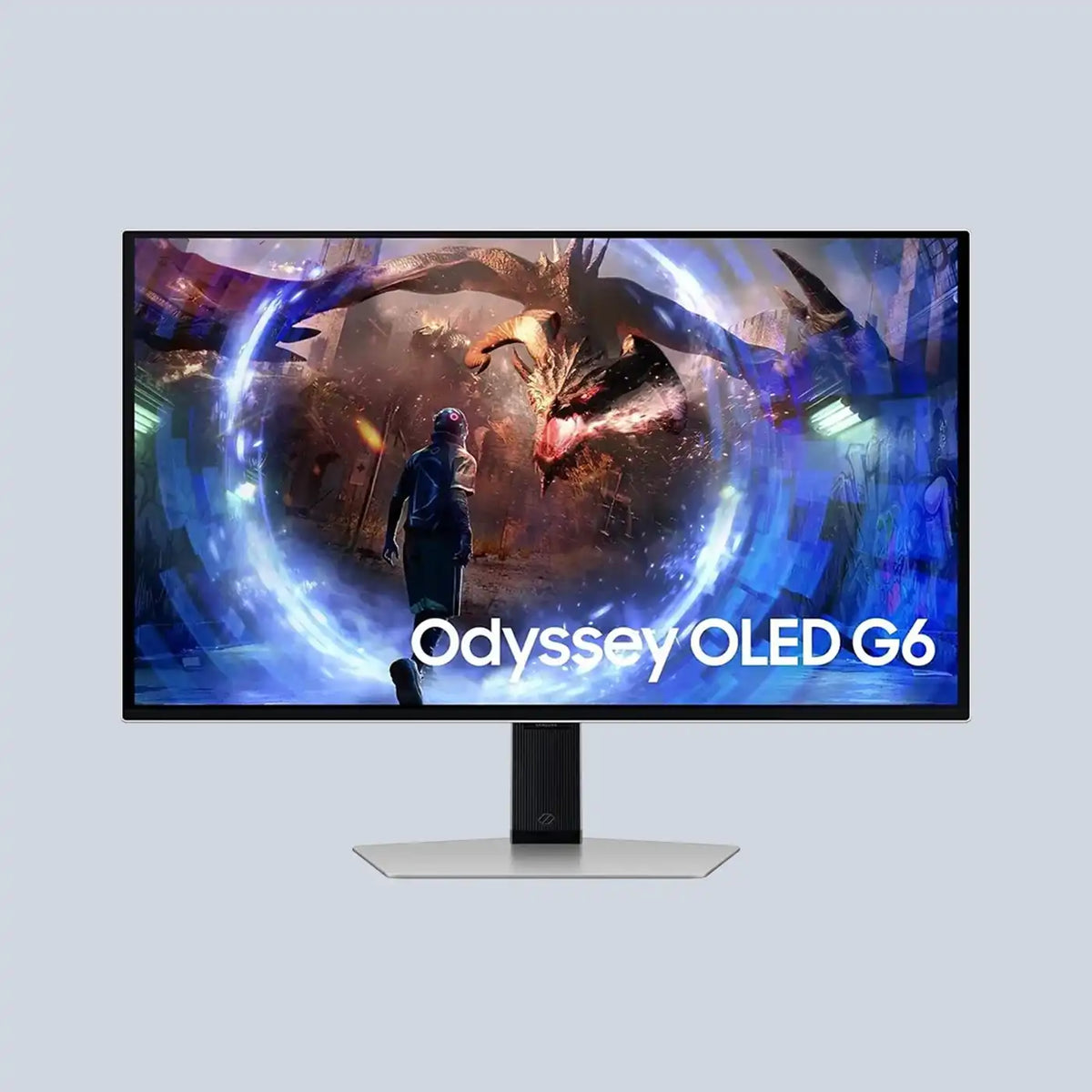 Samsung Odyssey Oled G6 G60sd 27" Qhd Oled Display  Gaming Monitor - Silver